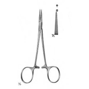 MICRO-HALSTED, 12.5 cm (5") 1x2 Teeth CVD. Kocher