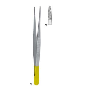 TC. Standard Dissecting forceps, 16 cm (61/2 ")