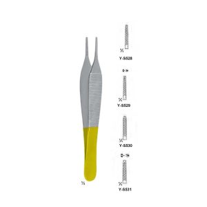 TC. Adson forceps, 12 cm (4 3/4")