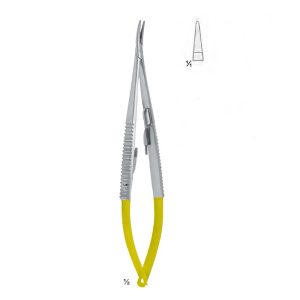 TC. Castroviejo Needle Holder, 14.5 cm (5 3/4 ") STR Smooth
