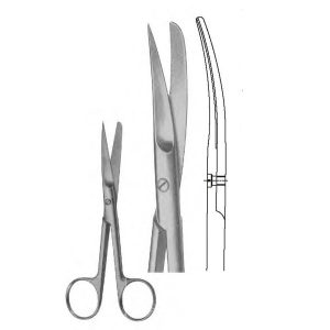 Operating Scissors Serrated Type, 13 cm (5") CVD. S/B