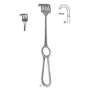 VOLKMANN, 23 cm (9") Blunt 9x13mm