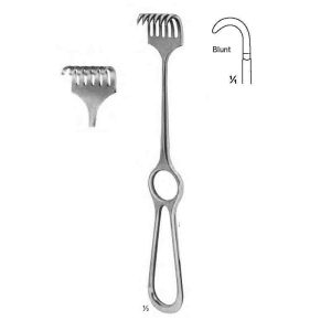 VOLKMANN, 23 cm (9") Sharp 9x8mm A-S1436 VOLKMANN, 23 cm (9") Blunt 9x29mm