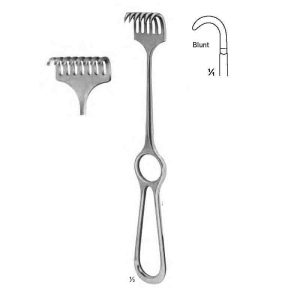 VOLKMANN, 23 cm (9") Sharp 9x13mm A-S1437 VOLKMANN, 23 cm (9") Blunt 9x40mm