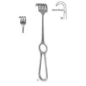 VOLKMANN, 23 cm (9") Sharp 9x29mm A-S1439 VOLKMANN, 23 cm (9") Semi-Sharp 8.5x13mm
