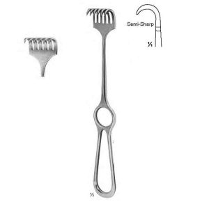 VOLKMANN, 23 cm (9") Blunt 9x8mm A-S1441 VOLKMANN, 23 cm (9") Semi-Sharp 8.5x29mm